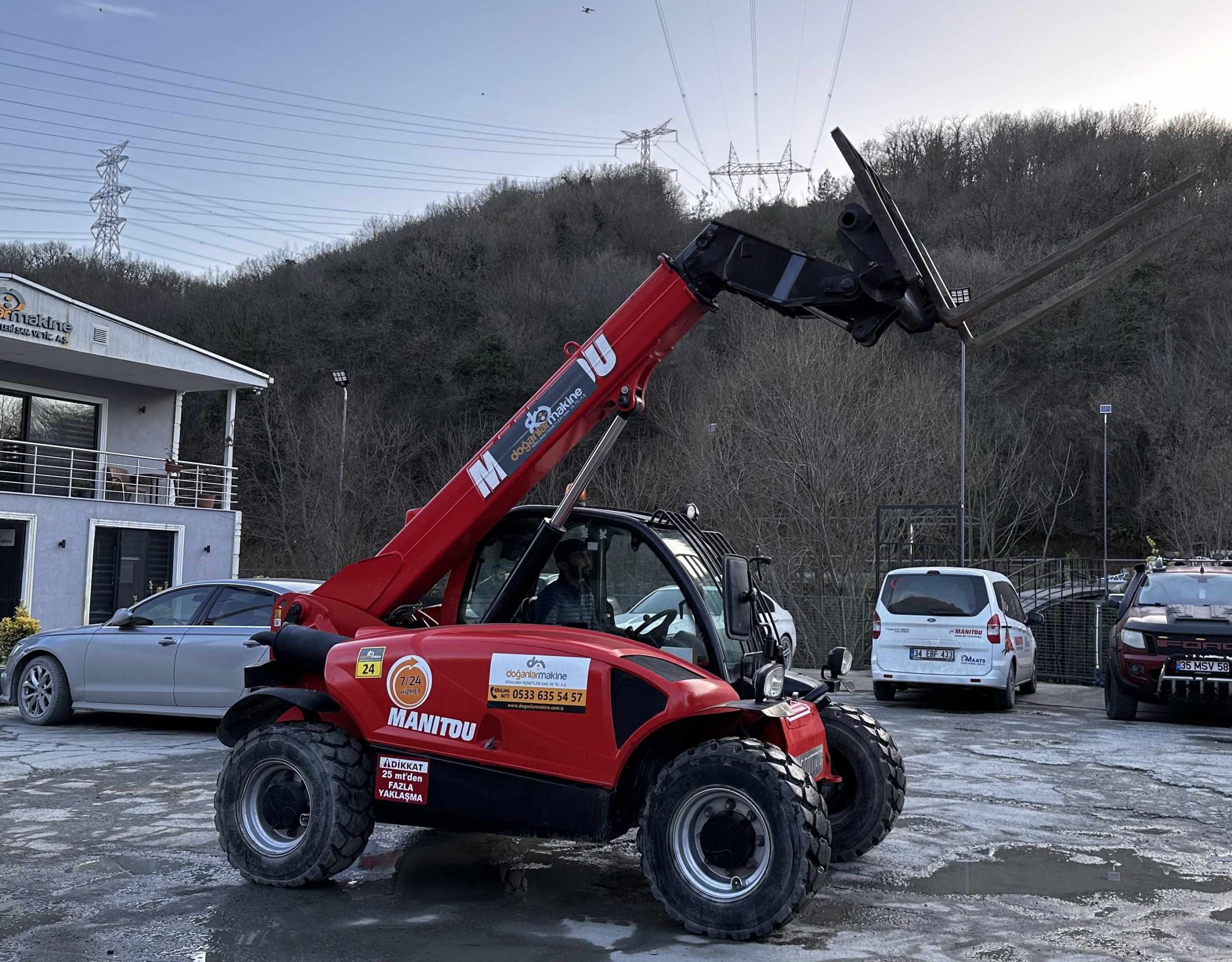 Manitou Telehandler 6 Metre 2.5 Ton