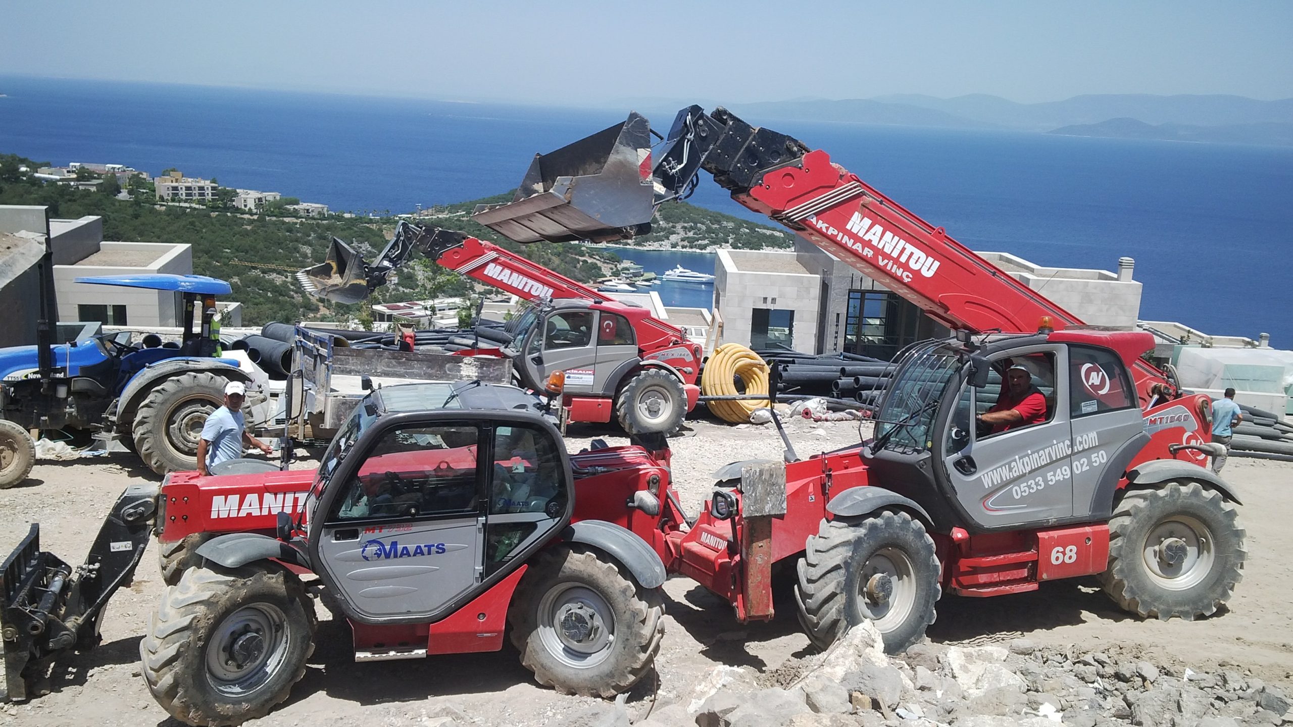 Manitou Telehandler 7 Metre 3.2 Ton