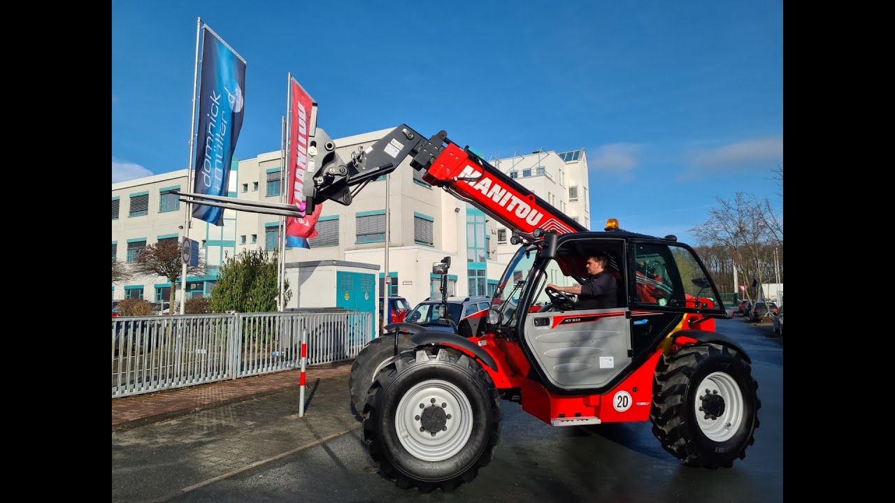 Manitou Telehandler 9 Metre 3.2 Ton