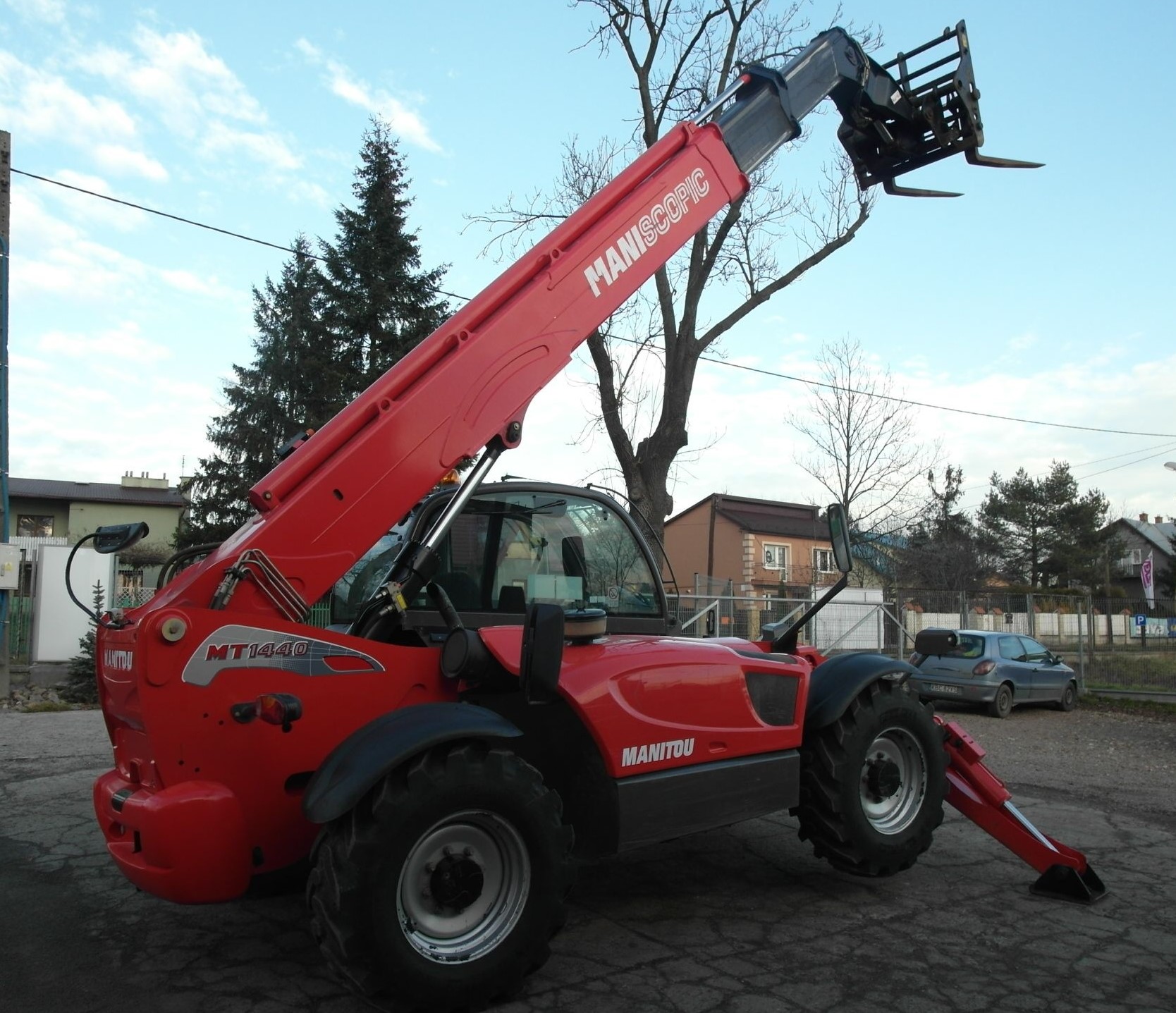 Manitou Telehandler 14 Metre 4 Ton