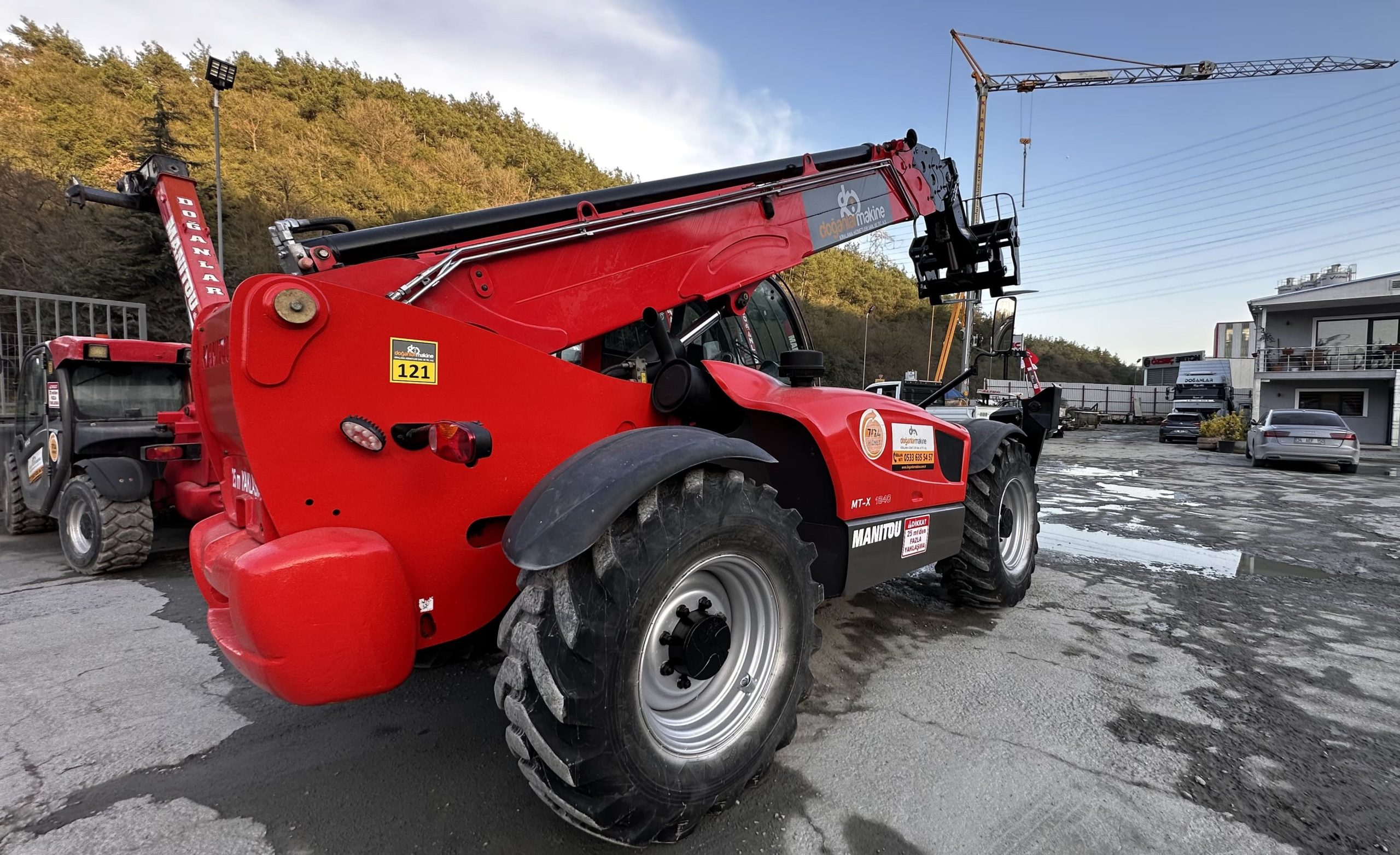 Manitou Telehandler 18 Metre 4 Ton