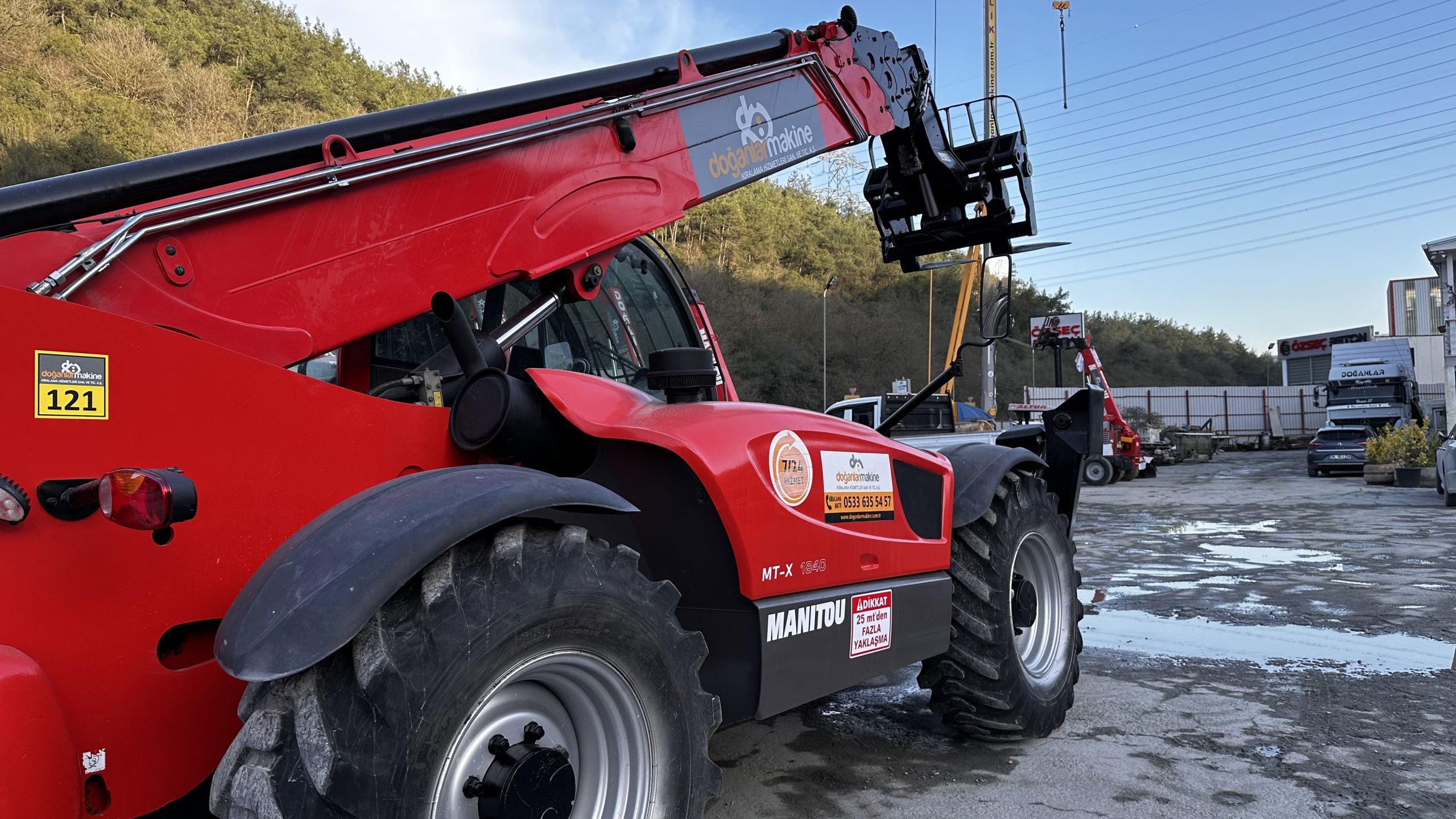 Manitou Telehandler 18 Metre 4 Ton