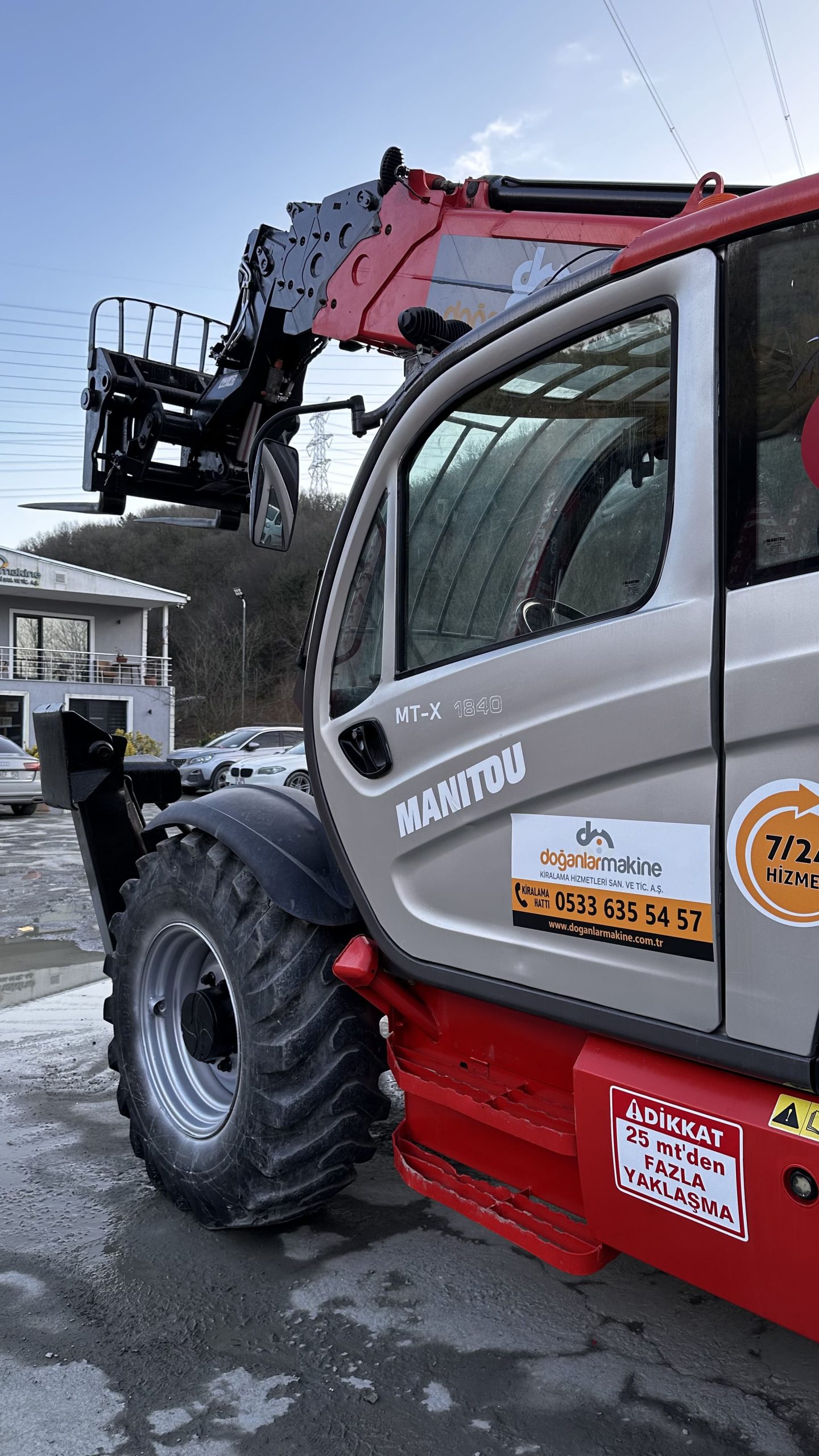 Manitou Telehandler 18 Metre 4 Ton