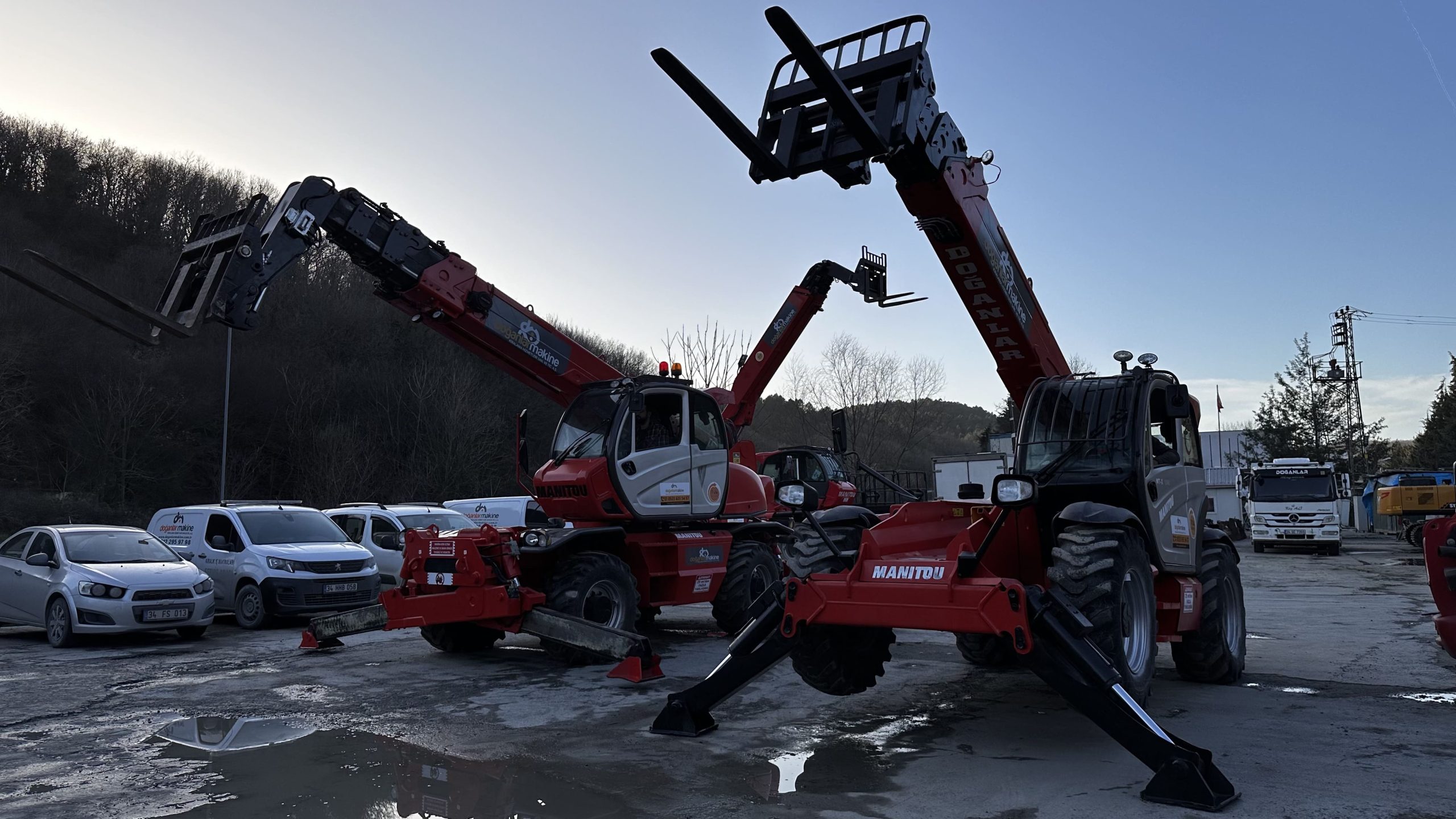 Manitou Telehandler 18 Metre 4 Ton