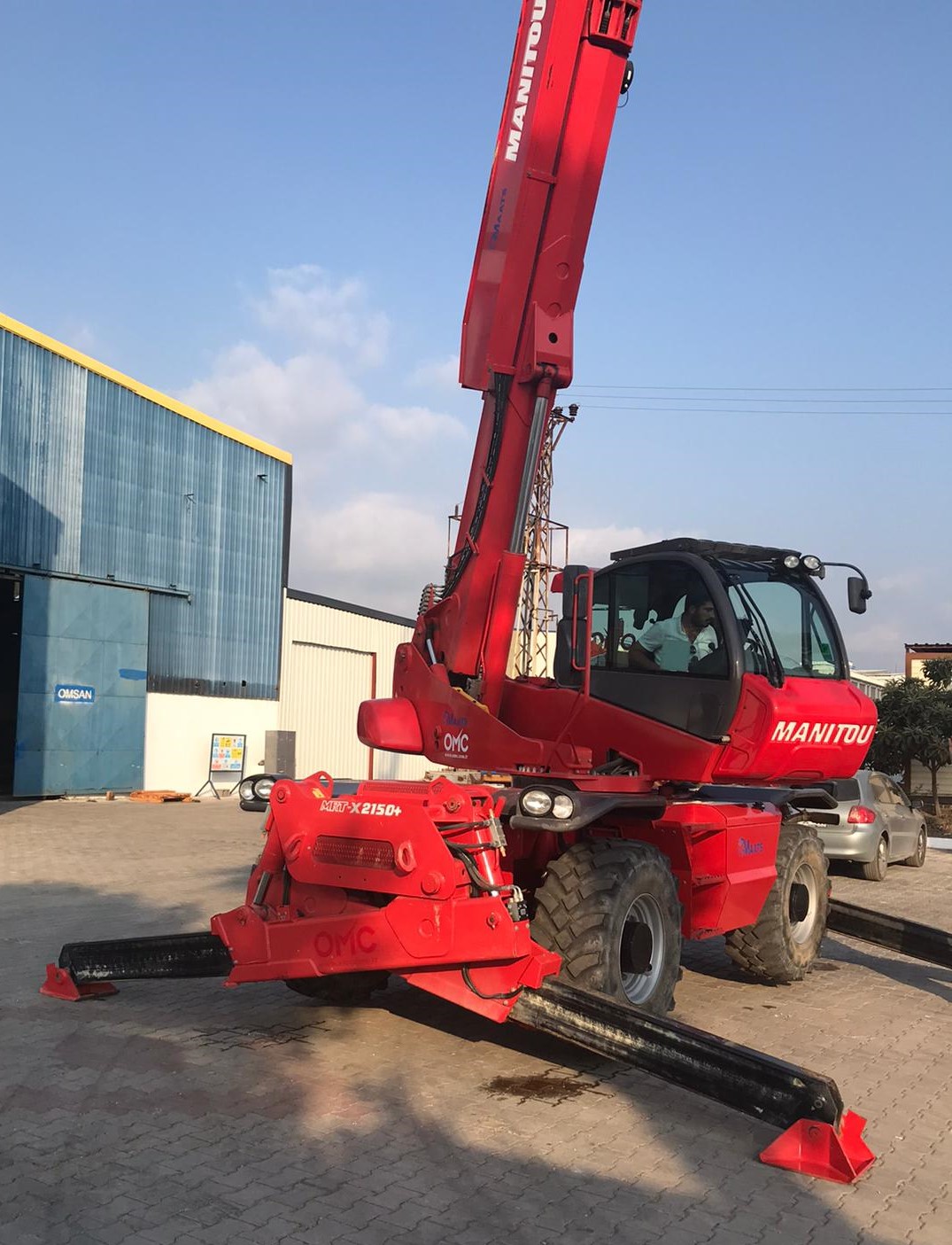 Manitou Telehandler 21 Metre 5 Ton