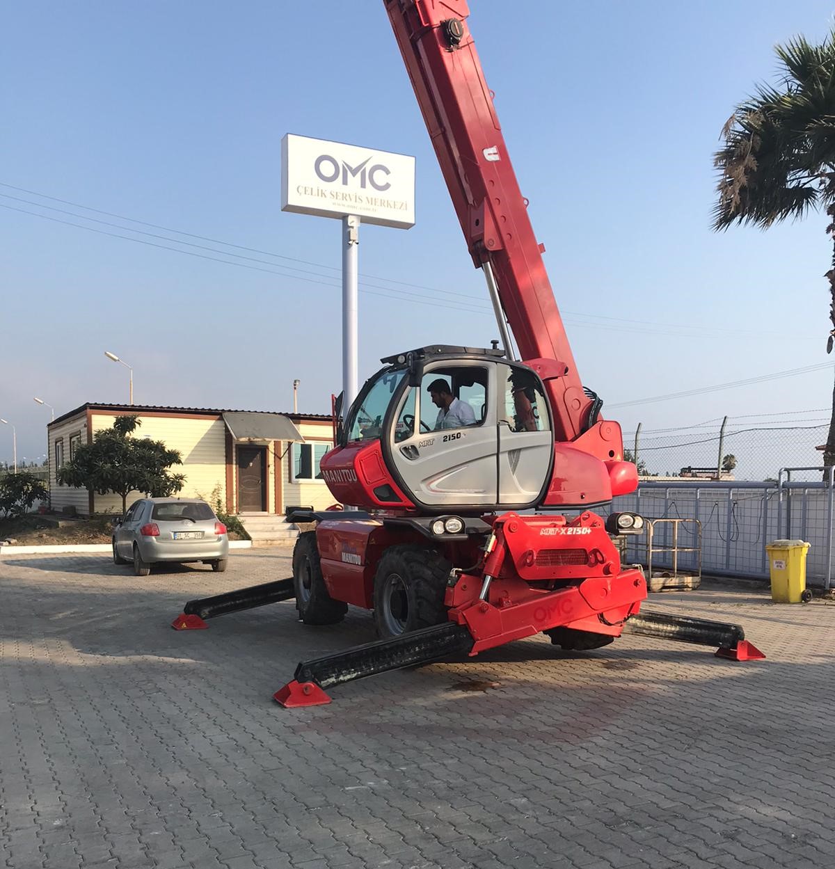 Manitou Telehandler 21 Metre 5 Ton