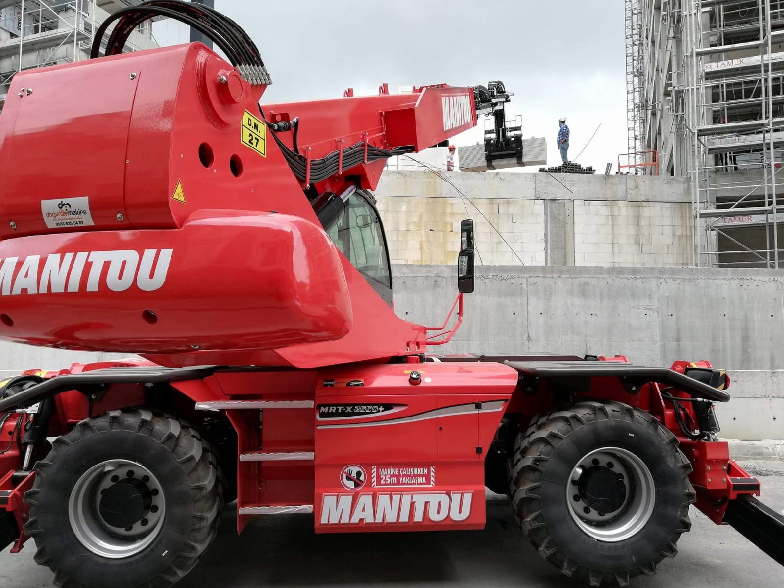 Manitou Telehandler 25 Metre 5 Ton