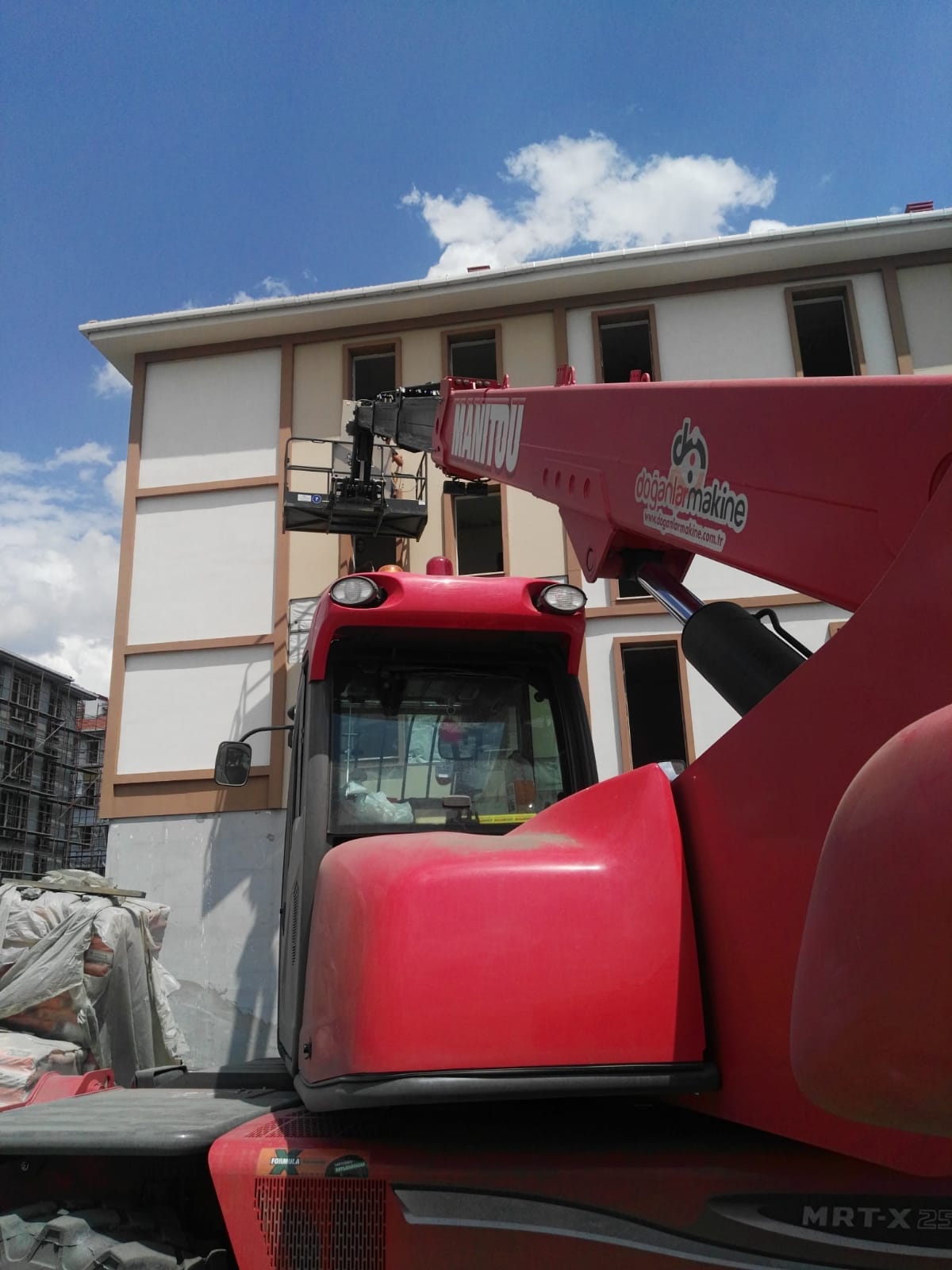 Manitou Telehandler 25 Metre 5 Ton