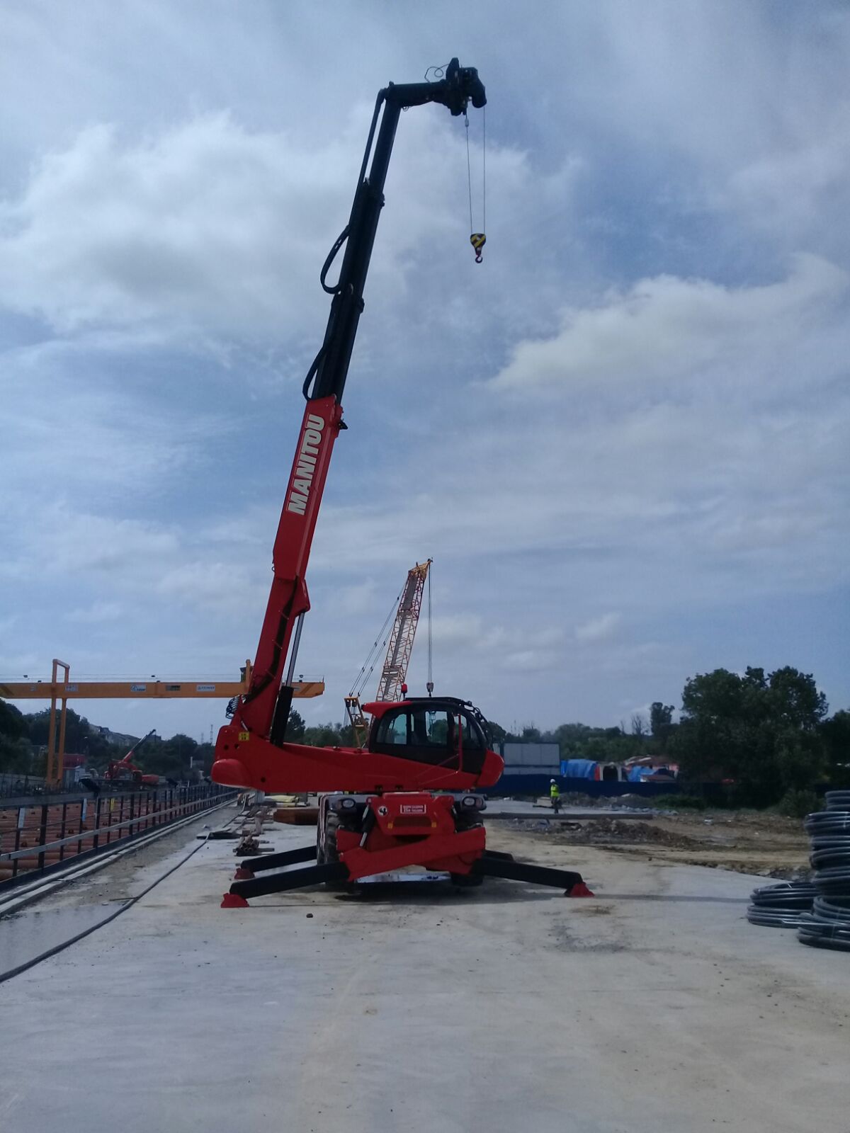 Manitou Telehandler 25 Metre 5 Ton