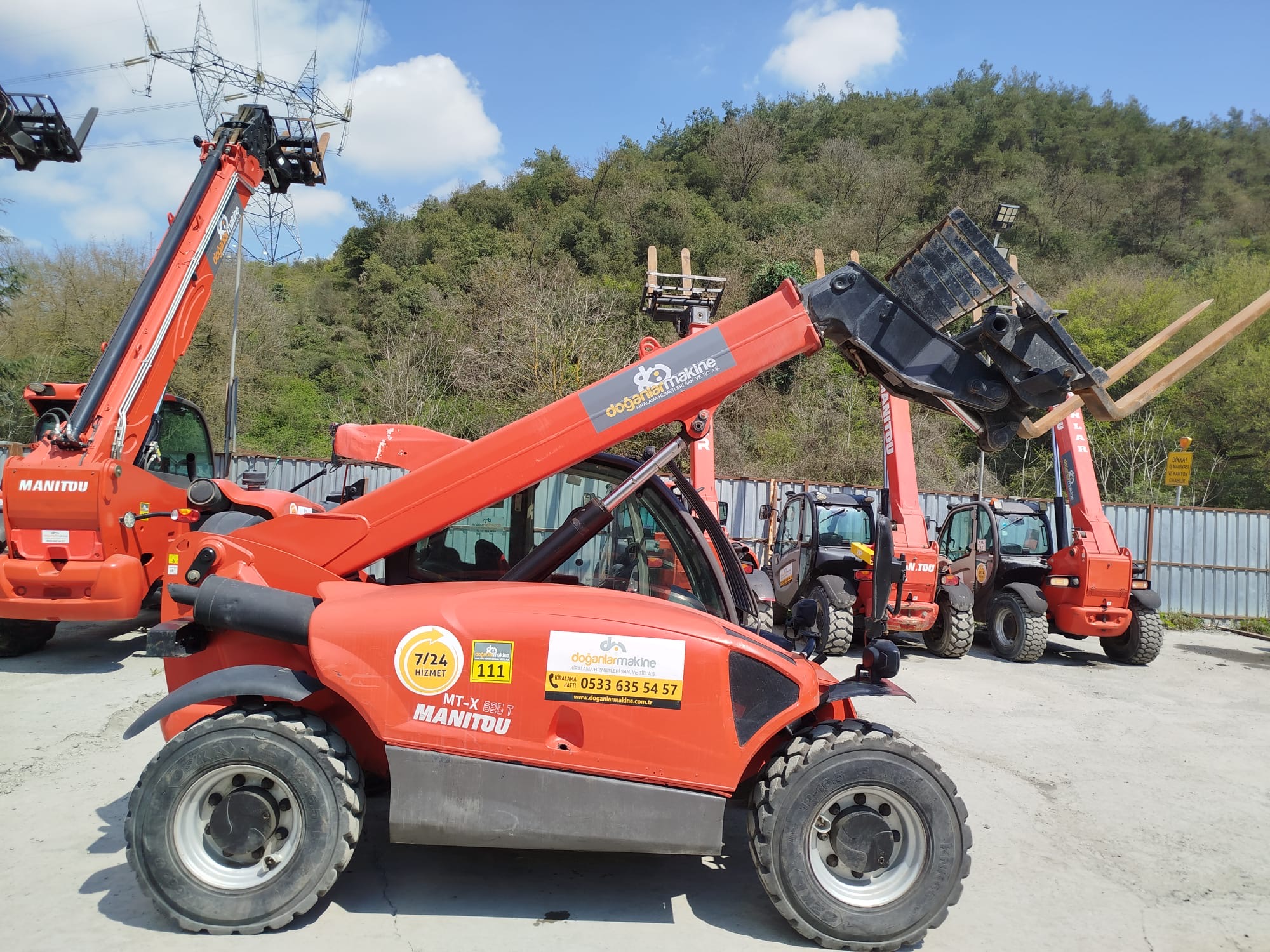 SATILIK MANİTOU 625 2016 MODEL 15700 SAATTE DM111